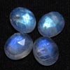 15 mm - 1 pcs - AAAAA high Quality Rainbow Moonstone Super Sparkle Rose Cut Trillion Shape Faceted -Each Pcs Full Flashy Gorgeous Fire